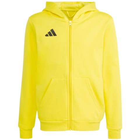 Bluza dla dzieci adidas Entrada 26 Full Zip Hoodie żółta KH1777 116cm Adidas teamwear