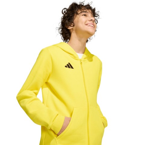 Bluza dla dzieci adidas Entrada 26 Full Zip Hoodie żółta KH1777 116cm Adidas teamwear