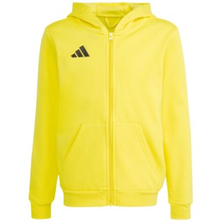Bluza dla dzieci adidas Entrada 26 Full Zip Hoodie żółta KH1777 152cm Adidas teamwear