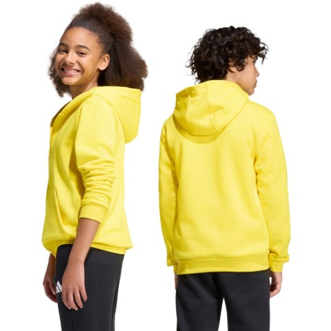 Bluza dla dzieci adidas Entrada 26 Full Zip Hoodie żółta KH1777 164cm Adidas teamwear
