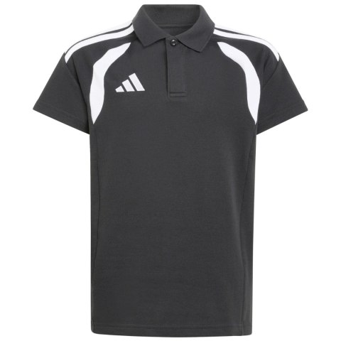 Koszulka dla dzieci adidas Tiro 26 League Polo czarna KF3407 152cm Adidas teamwear