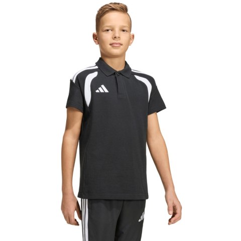Koszulka dla dzieci adidas Tiro 26 League Polo czarna KF3407 152cm Adidas teamwear