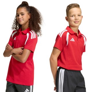 Koszulka dla dzieci adidas Tiro 26 League Polo czerwona KF3408 140cm Adidas teamwear