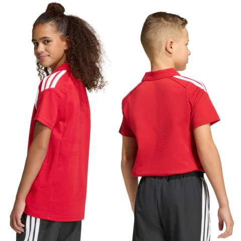 Koszulka dla dzieci adidas Tiro 26 League Polo czerwona KF3408 164cm Adidas teamwear