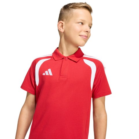Koszulka dla dzieci adidas Tiro 26 League Polo czerwona KF3408 164cm Adidas teamwear
