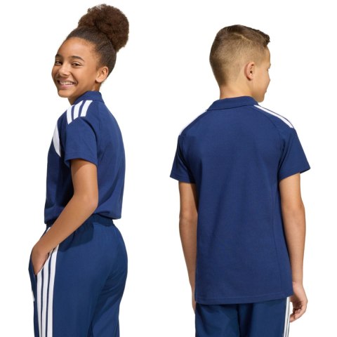 Koszulka dla dzieci adidas Tiro 26 League Polo granatowa KF3406 140cm Adidas teamwear