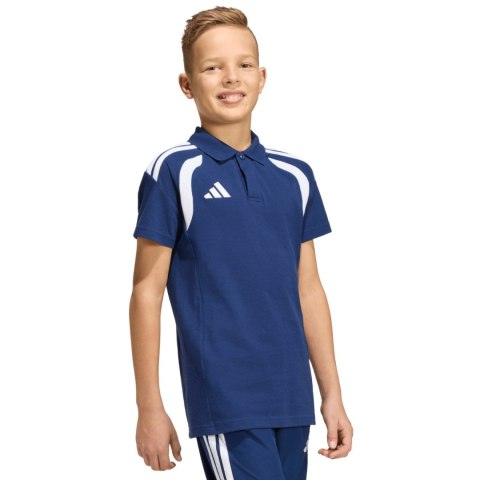 Koszulka dla dzieci adidas Tiro 26 League Polo granatowa KF3406 140cm Adidas teamwear