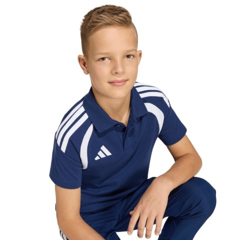 Koszulka dla dzieci adidas Tiro 26 League Polo granatowa KF3406 164cm Adidas teamwear