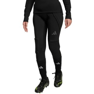 Legginsy bramkarskie dla dzieci adidas Padded Baselayer Long Tight czarne JZ9225 128cm Adidas teamwear