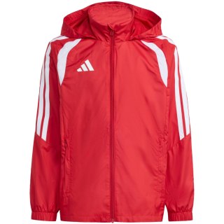 Kurtka dla dzieci adidas Tiro 26 League Windbreaker czerwona JY9724 152cm Adidas teamwear