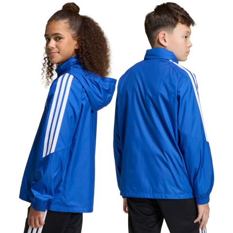 Kurtka dla dzieci adidas Tiro 26 League Windbreaker niebieska JY9723 152cm Adidas teamwear