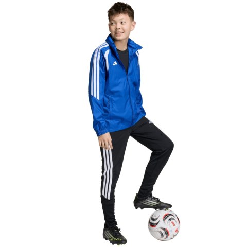 Kurtka dla dzieci adidas Tiro 26 League Windbreaker niebieska JY9723 152cm Adidas teamwear