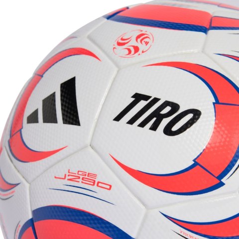 Piłka nożna adidas Tiro League J290 biało-pomarańczowa JW1527 4 Adidas teamwear