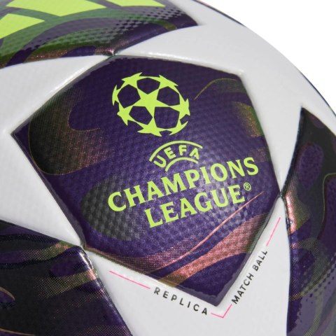 Piłka nożna adidas UCL 25/26 Final League fioletowo-biała JX9095 4 Adidas teamwear
