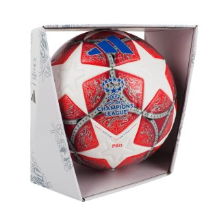 Piłka nożna adidas UCL Womens 25/26 Final Pro czerwono-biała JW1325 5 Adidas teamwear