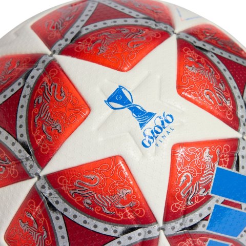 Piłka nożna adidas UCL Womens 25/26 Final Pro czerwono-biała JW1325 5 Adidas teamwear