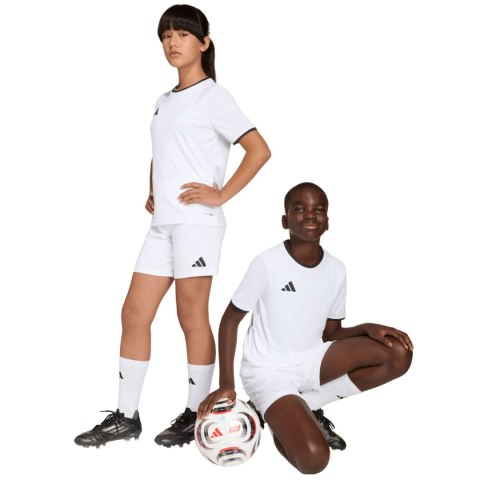 Spodenki dla dzieci adidas Entrada 26 białe JZ6526 140cm Adidas teamwear