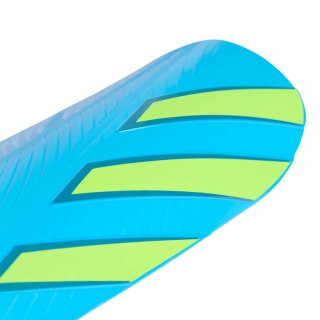 Ochraniacze piłkarskie adidas Tiro EU Club błękitno-limonkowe KA7842 M Adidas