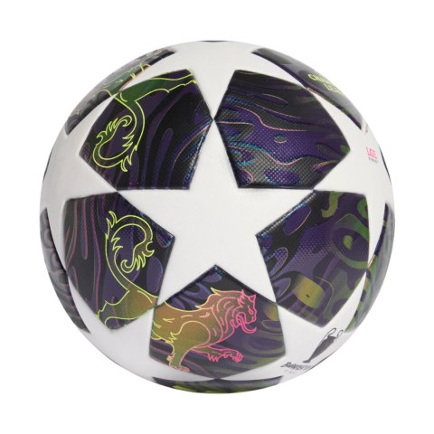 Piłka nożna adidas UCL 25/26 Street Ball biało-fioletowa JX9088 SOCI Adidas teamwear