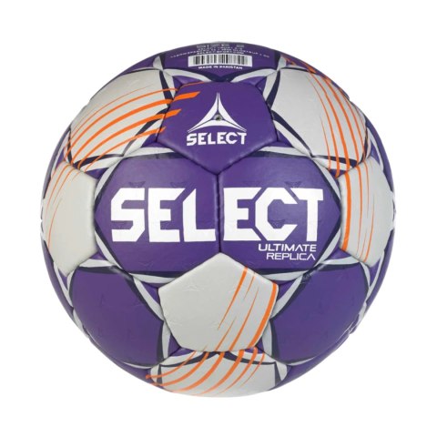 Piłka ręczna Select Ultimate replica v24 EHF szaro-fioletowa 13403 1 Select