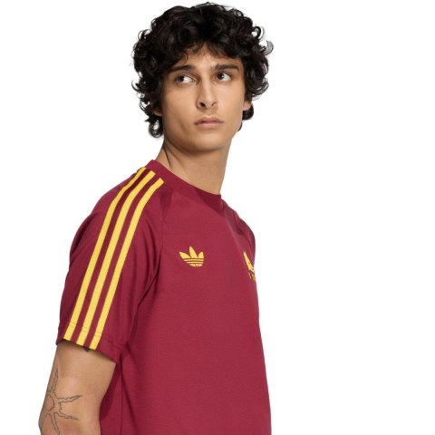 Koszulka męska adidas AS Roma Originals Tee bordowa JZ7185 XL Adidas