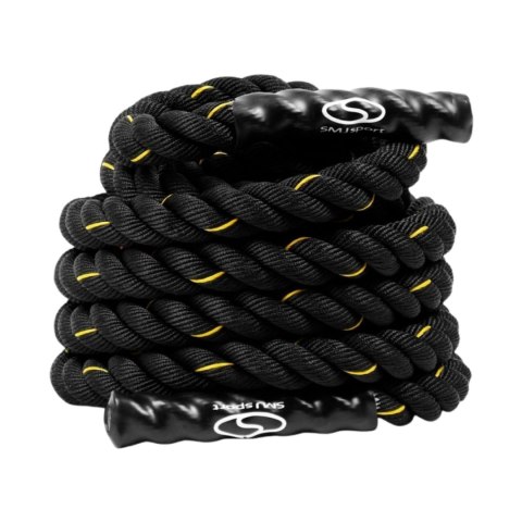 Lina treningowa SMJ EX100 Battling Rope 9 m x 3,8 cm Smj