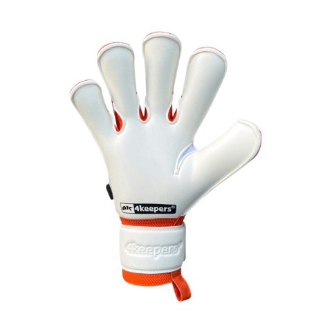 Rękawice bramkarskie 4Keepers Champ Training VII RF2G biało-pomarańczowe 9 4Keepers