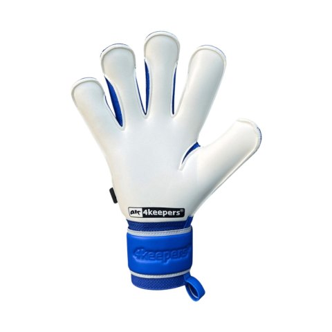 Rękawice bramkarskie 4Keepers Champ VII HB Junior niebiesko-zielone fluo 7 4Keepers