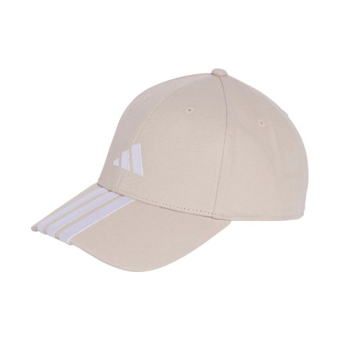 Czapka z daszkiem adidas 3-Stripes New Logo Baseball beżowa JW6036 Dorośli S/M Adidas