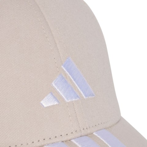 Czapka z daszkiem adidas 3-Stripes New Logo Baseball beżowa JW6036 Młodzieżowa Adidas