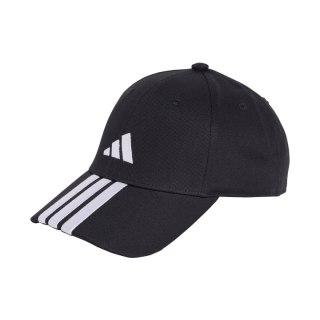 Czapka z daszkiem adidas 3-Stripes New Logo Baseball czarna JG1072 Dorośli S/M Adidas