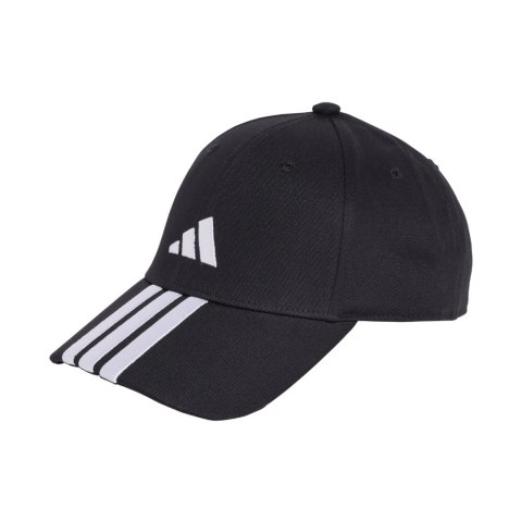 Czapka z daszkiem adidas 3-Stripes New Logo Baseball czarna JG1072 Dorośli S/M Adidas
