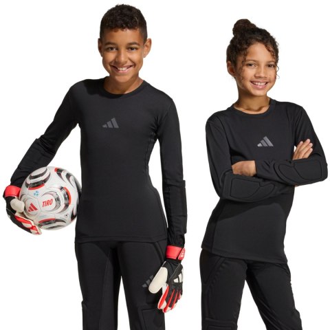 Koszulka bramkarska dla dzieci adidas Padded Goalkepper Longsleeve czarna KA1678 116cm Adidas teamwear