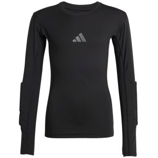 Koszulka bramkarska dla dzieci adidas Padded Goalkepper Longsleeve czarna KA1678 116cm Adidas teamwear