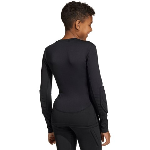 Koszulka bramkarska dla dzieci adidas Padded Goalkepper Longsleeve czarna KA1678 164cm Adidas teamwear