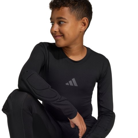 Koszulka bramkarska dla dzieci adidas Padded Goalkepper Longsleeve czarna KA1678 164cm Adidas teamwear