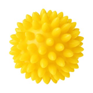 Piłka Fizjo Spiky do masażu i rehabilitacji 5,4 cm Tullo żółta REF855 AM Tullo