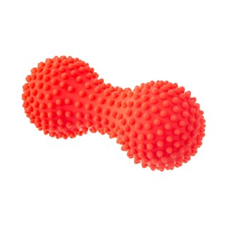 Wałek Fizjo Spiky do masażu i rehabilitacji Tullo duoball 15,5 cm czerwony REF864 AM Tullo