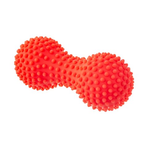 Wałek Fizjo Spiky do masażu i rehabilitacji Tullo duoball 15,5 cm czerwony REF864 AM Tullo