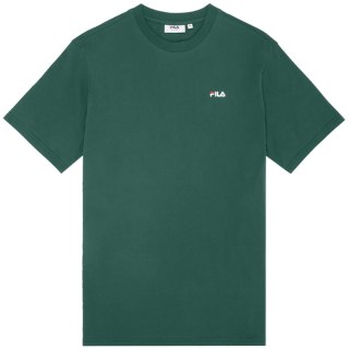 Koszulka męska Fila Laas Regular Tee zielona FAM0874 60105 XL Fila