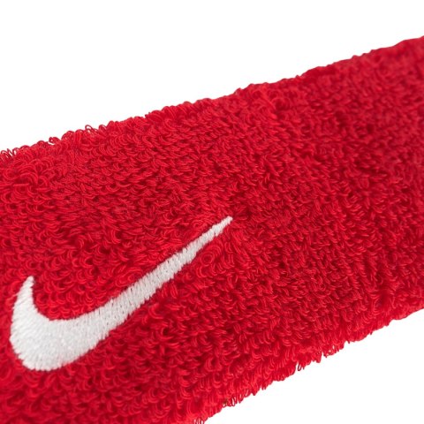 Opaska na głowę Nike Swoosh czerwona N1012407610 Nike