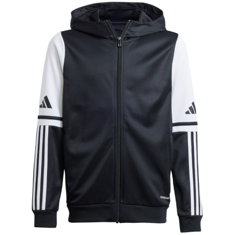 Bluza dla dzieci adidas Squadra 25 Hoody czarno-biała JE2756 Adidas teamwear Bluza dla dzieci adidas Squadra 25 Hoody czarno-biała JE2756 Adidas teamwear