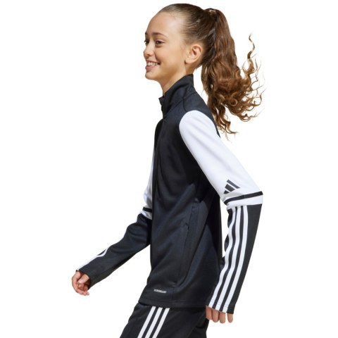 Bluza dla dzieci adidas Squadra 25 Hoody czarno-biała JE2756 Adidas teamwear Bluza dla dzieci adidas Squadra 25 Hoody czarno-biała JE2756 Adidas teamwear