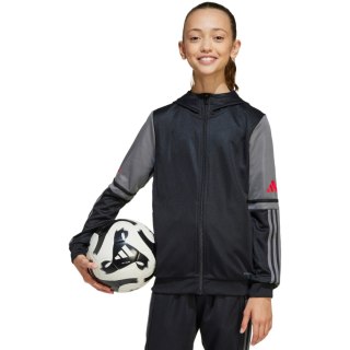 Bluza dla dzieci adidas Squadra 25 Hoody czarno-szara JD6087 Adidas