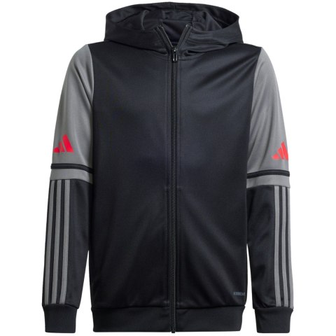 Bluza dla dzieci adidas Squadra 25 Hoody czarno-szara JD6087 Adidas Bluza dla dzieci adidas Squadra 25 Hoody czarno-szara JD6087 Adidas