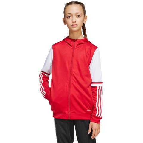 Bluza dla dzieci adidas Squadra 25 Hoody czerwono-biała JD4801 Adidas teamwear