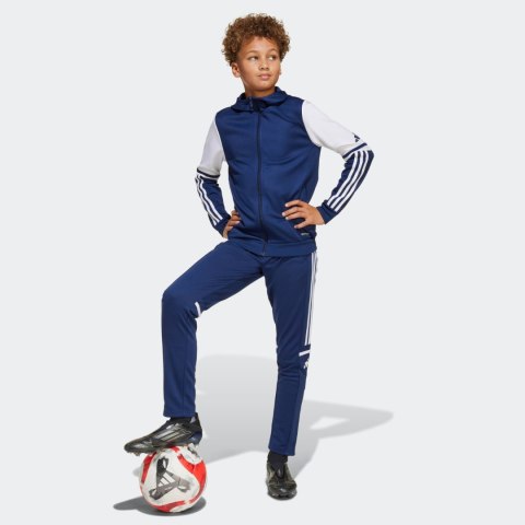 Bluza dla dzieci adidas Squadra 25 Hoody granatowo-biała JD4800 Adidas teamwear Bluza dla dzieci adidas Squadra 25 Hoody granatowo-biała JD4800 Adidas teamwear