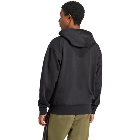 Bluza męska adidas Essentials Feelcozy Fleece Hoodie czarna JE3807 Adidas
