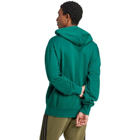 Bluza męska adidas Essentials Feelcozy Fleece Hoodie zielona JE3802 Adidas Bluza męska adidas Essentials Feelcozy Fleece Hoodie zielona JE3802 Adidas