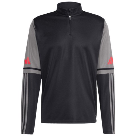 Bluza męska adidas Squadra 25 Training Top czarno-szara JD1629 Adidas Bluza męska adidas Squadra 25 Training Top czarno-szara JD1629 Adidas